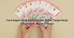 Pelajari cara mendapatkan penghasilan pasif hingga 20 juta per bulan tanpa harus bekerja (Sumber: Poskota/Yusuf Sidiq)