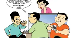 Obrolan Warteg. (Sumber: Poskota/Yudhi Himawan)