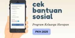 Informasi cara cek bansos PKH 2025. (Sumber: Poskota/Della Amelia)