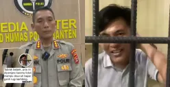 Petugas kepolisian yang membuat konten pria tabrak bebek ditahan di Serang kini kena sanksi patsus. (Sumber: Tangkap Layar Instagram/@mood.jakarta)
