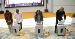 Pemusnahan Arsip Inaktif di Auditorium H.M. Rasidi, Kementerian Agama, pada Kamis, 20 Februari 2025. (Sumber: Istimewa)