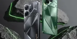 Desain futuristik Tecno Pova 6 dilengkapi efek cahaya Mini-LED yang bisa disesuaikan dengan 30 pilihan pola, menambah kesan gaming yang keren. (Sumber: Pinterest)