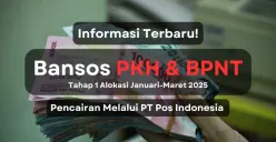 Surat undangan pencairan dana bansos PKH dan BPNT tahap 1 melalui PT Pos Indonesia sudah mulai didistribusikan. (Sumber: Poskota/Aldi Harlanda Irawan)