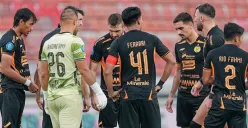 Persija Jakarta gagal raih kemenangan di kandang PSM Makasar. Hasil Ini menambah catatan trend negatif bagi Macan Kemayoran. (Sumber: Instagram @officialpersija)