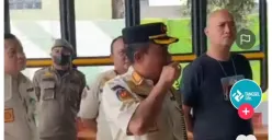 Penyegelan Mie Gacoan pada tahun 2023 lalu oleh pihak Satpol PP. (Sumber: TikTok:tangsel.life)