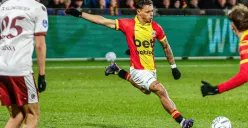 Pemain baru Timnas Indonesia, Dean James, akan head to head melawan Calvin Verdonk pekan ini di Liga Belanda. (Sumber: Instagram/@dean11james)