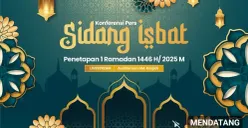 Sidang Isbat penentuan Awal Ramadhan oleh Kementerian Agama RI (Sumber: YouTube Kemenag RI)