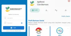 Tutorial mendaftar jadi penerima bansos. (Sumber: Google Play Store)