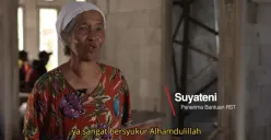 Salah satu pemilik NIK e-KTP yang memenuhi syarat untuk dapat program renovasi rumah. (Sumber: Youtube/Linjamsos Oke)