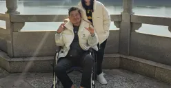 Pengacara Alvin Lim saya sedang berobat di luar negeri pada akhir tahun kemarin. Diketahui Alvin dinyatakan sakit ginjal. (Sumber: Instagram @alvinlim_official)