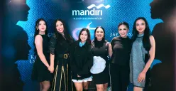 Tiara Andini, Titi DJ, Ziva Magnolya, Ruth Sahanaya, Kris Dayanti, dan Lyodra Ginting (kiri ke kanan) akan berkolaborasi di konser SUPER DIVA yang digelar di Indonesia Arena pada Jumat, 17 Januari 2025. (Sumber: Dok. Bank Mandiri)