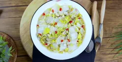 Resep tumis sawi putih (Sumber: Tangkap Layar YouTube/Indonesian Simple)