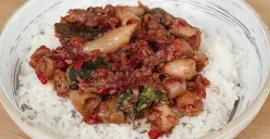 Resep sambal cumi balado (Sumber: Tangkap Layar YouTube/Devina Hermawan)