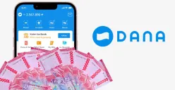 Klaim saldo DANA gratis hingga Rp125.000 ke dompet elektronik hari ini bagi pengguna dengan nomor HP aktif. (Sumber: Poskota/Nur Rumsari)