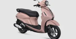 Tampilan motor matic Yamaha Grand Filano yang bergaya retro modern. (Sumber: yamaha-motor.co.id)