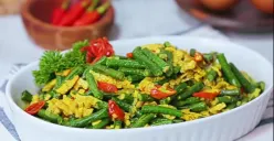Resep ongseng kacang panjang telur (Sumber: Tangkap Layar YouTube/Simple Rudy)
