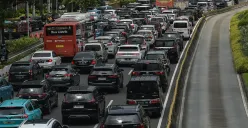 Lokasi ganjil genap Jakarta hari ini dan jadwal berpakunya. (Sumber: Poskota/Bilal Nugraha Ginanjar)
