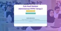 Cara cek hasil kelulusan administrasi PPPK tahap 2. (Sumber: Poskota/Faiz)