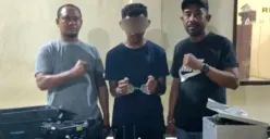 Mahasiswa di Kupang ditangkap polisi seusai mencuri uang di kolekte Gereja demi kencan dengan perempuan. (Sumber: Polsek Maulafa)