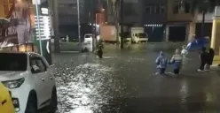 Ilustrasi, banjir di kawasan Taman Palem, Cengkareng, Jakarta Bara. (Dok Poskota)