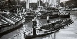 Ilustrasi Pelabuhan Sunda Kelapa, Jakarta. (Sumber: Wikimedia Commons)