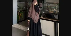 Paduan outfit hijab cadar 2025 (Sumber: Pinterest)