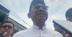 Wali Kota Tangerang, Sachrudin seusai mendampingi Wakil Presiden, Gibran Rakabuming Raka di Karang Tengah, Kota Tangerang, Jumat, 11 Juli 2025. (Sumber: Poskota/Primayanti Juli Kumala Manalu)