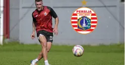 Fabio Calonego saat menjalani latihan perdana bersama Persija Jakarta. (Sumber: persija.id)