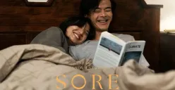 Lirik lagu Terbuang dalam Waktu OST film Sore Istri dari Masa Depan. (Sumber: Instagram/@cerita_film)