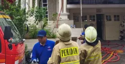 Kebakaran rumah kontrakan di kawasan Cilincing, Jakarta Utara, Rabu, 16 Juli 2025. (Sumber: Dok. Damkar Jakarta Barat)