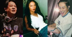 DJ Bravy (kiri) merespon live TikTok DJ Panda (kanan) yang diduga menyindir berita kehamilan Erika Carlina (tengah). (Sumber: Instagram)