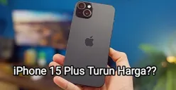 Harga iPhone 15 Plus diperkirakan turun harga pada Juli 2025. (Sumber: YouTube/Gadgetin)
