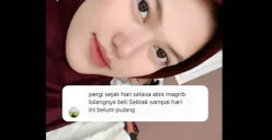 Tangkap layar Septia Yulistia, 20 tahun, wanita muda di Bekasi yang hilang selama sepekan usai pamit membeli seblak.