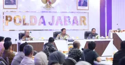 bank bjb kolaborasi BP Tapera sosilaisasi KPR FLPP untuk anggota Polri di Polda Jawa Barat, Bandung. (Sumber: Dok. bank bjb)
