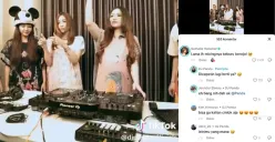 Konten parodi Nathalie Holscher dan DJ Panda tentang kehamilan menuai kontroversi dan berujung pemboikotan. (Sumber: X/@999o7i)