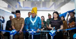 Kepala BNN RI Marthinus Hukom meresmikan kantor BNNP Sulawesi Tengah dan Gedung Rehabilitasi Kabupaten Morowali. (Sumber: Dok. BNN RI)
