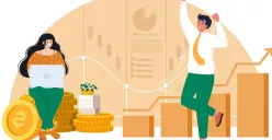 Ilustrasi tips investasi bagi pemula. (Sumber: Freepik/Piki Superstar)