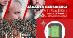 Ilustrasi link pembelian tiket acara seremoni launching tim dan jersey Persija Jakarta sekaligus laga uji coba melawan Arema FC. (Sumber: Persija)