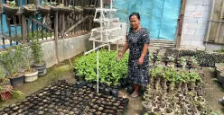 Suasana di hunian sementara warga Kampung Kampung Bayam Madani singgah sementara, Jumat, 25 Juli 2025. (Sumber: Poskota/Pandi Ramedhan)