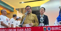 Gubernur Jakarta, Pramono Anung. (Sumber: POSKOTA | Foto: M Tegar Jihad)