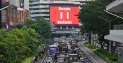 Hindari 31 ruas jalan di Jakarta ini yang akan ditutup pada saat malan puncak HUT RI ke-80. (Sumber: Poskota/Bilal Nugraha Ginanjar)