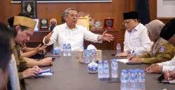 Wali Kota Tangsel, Benyamin Davnie membahas tentang MTQ ke-16 di Pemkot Tangsel, Selasa, 29 Juli 2025. (Sumber: Dok. Pemkot Tangsel)