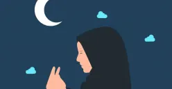 Ilustrasi seorang perempuan sedang berdoa. (Sumber: PxHere)