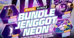 Hadiah bundle keren yang bisa didapat dari klaim kode redeem FF gratis. (Sumber: Instagram/freefirebgid)