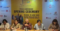 APPBI DPD Jakarta memberikan keterangan soal kegiatan FJGS 2025, Selasa, 10 Juni 2025. (Sumber: Poskota/Pandi Ramedhan)