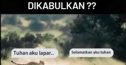 Seekor cheetah dan gazelle di padang savana, dua makhluk berbeda dengan doa yang sama tulusnya (Sumber: Instagram/@hypn0holic)