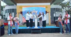 Acara peluncuran Lampung-In di PKOR Way Halim, Bandar Lampung. (Sumber: Dok. Pemprov Jakarta)