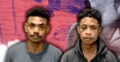Potret pelaku pencabulan dan pengeroyokan adik Bahar bin Smith yang berhasil ditangkap oleh pihak kepolisian. (Sumber: Instagram/@resmob_pmj)