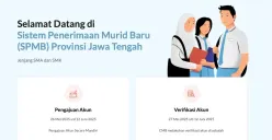 Cara cek hasil pengumuman SPMB Jateng (Sumber: https://spmb.jatengprov.go.id/)