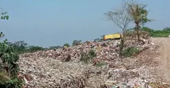 Tumpukan sampah di TPA Bangkonol, Pandeglang. (Sumber: Istimewa)